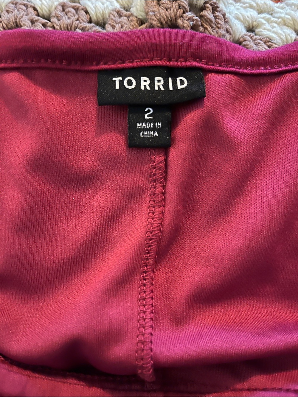 Torrid Raspberry Lace Dress - Picture 4 of 4